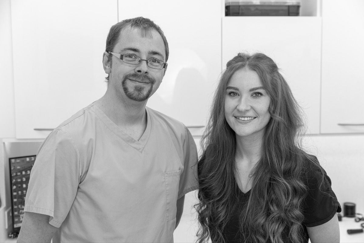 In practice teeth whitening